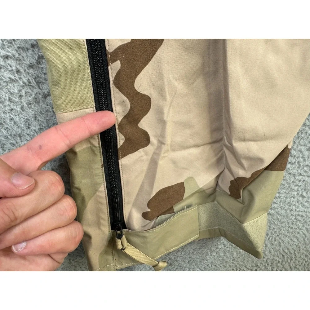 Military Pants Mens Small Trousers ECWCS Camo Goretex Rain Wet Weather